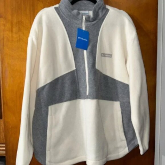 NWT Women’s Columbia fleece quarter zip size 2x - Picture 1 of 6